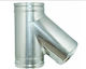 Branch For Chimney Pipe Heavy Duty Stainless Steel Aisi 304 Ba Φ-200 Inoxshell