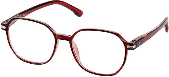 Eyelead Reading Glasses +0.75 in Transparent Colour E 264