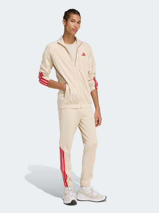 3 Stripes Set Trening Lucios Bej