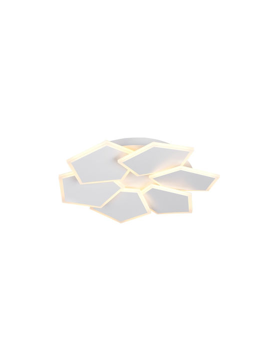 Trio Lighting Zaya Таванно Осветително Тяло Бяло