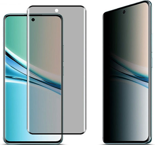 Imak Privacy Full Face Tempered Glass Μαύρο (Redmi Note 15 / Poco M8)