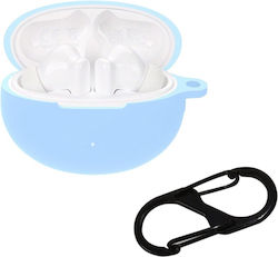 Silicone Case With Hook in Light Blue Colour for Huawei FreeBuds 5i