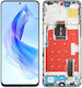 Screen with Touch Mechanism and Frame for Honor 90 Lite 5g (Blue)