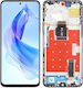 Οθόνη με Μηχανισμό Αφής και Πλαίσιο για Honor 90 Lite 5g (Μαύρο)