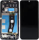 Samsung Screen with Touch Mechanism and Frame for Samsung A235f Galaxy A23 4g Black