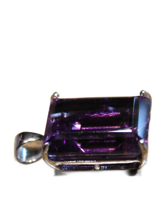 Pandantiv Argint 925 Ametist Natural 31ct Uimitor