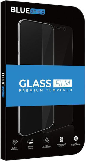 2.5D 0,33mm Voll Leim Gehärtetes Glas Schwarz (Galaxy A31)