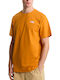 Simple Dome T-Shirt Orange