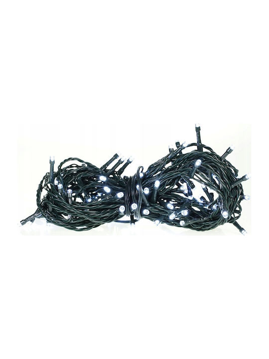LED Weihnachtsbeleuchtung Kaltweiß in Reihe