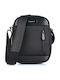 Herren Tasche Schulter Crossbody Schwarz