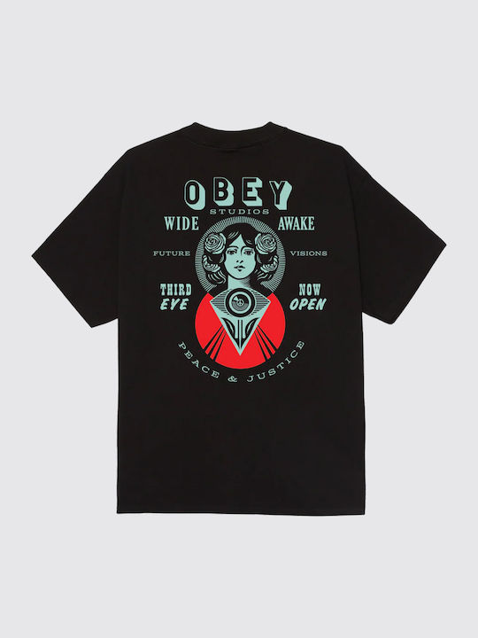 Tricou Obey Make Art Negru Tricou Obey Make Art Negru