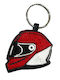 Μπρελοκ Κλειδιων Κεντητο Moto Helmet