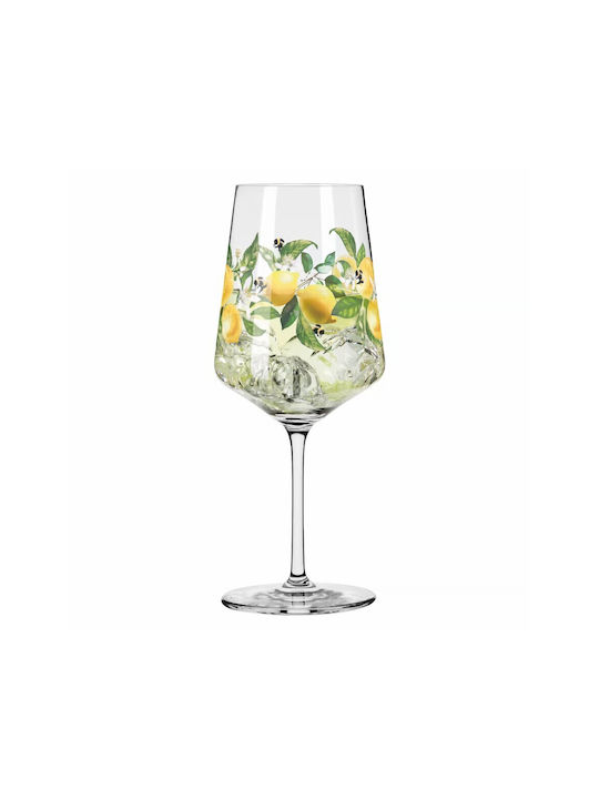 Ritzenhoff Sommertau #24 Cocktail Drinking White Wine Water Glass Crystal 544ml