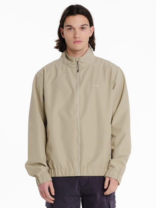 Emerson Μπουφάν Bomber Αδιάβροχο Μπεζ