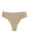 Damen-Slip Farbe Camel 8381-Camel-L