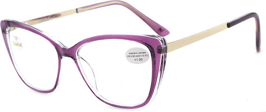 Cammello Women Reading Glasses +3.25 In Purple Color 23001-Purple-325_32801