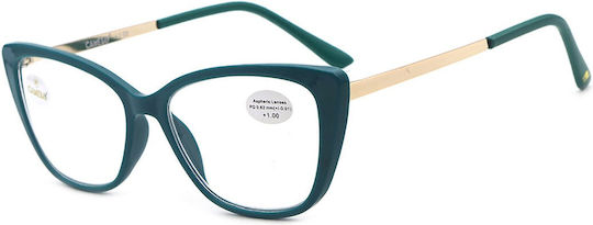 Cammello Дамски Очила За Четене +3.75 В Зелен Цвят 23001-Green-375_32788