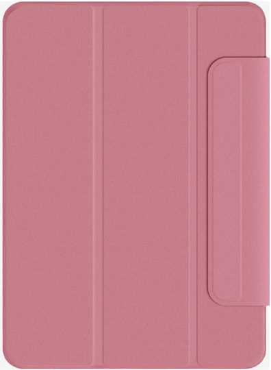 Pomologic Защитен Калъф Bookcover iPad Pro 12.9" 4 5 6G Старо Розово