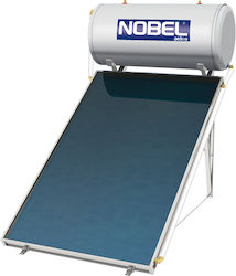 Nobel Aelios CUS Ηλιακός Θερμοσίφωνας 160lt Glass Διπλής Ενέργειας 2τ.μ. Επιλεκτικός