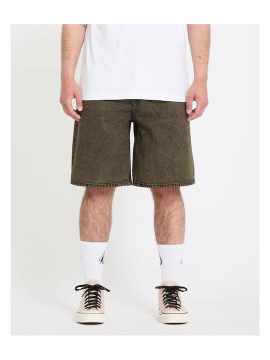 Volcom Billow Ανδρική Βερμούδα Τζιν Sage Leaf