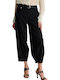 Women's Fabric Trousers Black