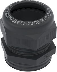 Полиамидна Жлеза За Кабел Ex M63 Ip68 Черна Vtec Ex M63 Sw 2050382