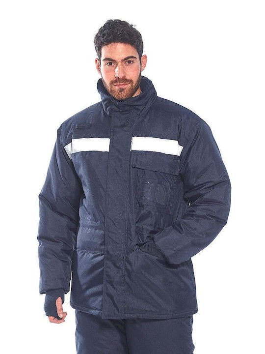 Portwest Men's Jacket Navy Blue