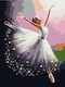 Twoje Hobby Ballerina В Бяло Комплект За Рисуване 50x40см