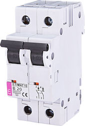 Power Connector 2p B 20a 10ka Ac Etimat10 00212...