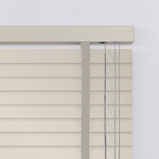 Elite Blinds 805602 Στόρι Σκίασης Ξύλινο σε Εκρού Χρώμα Π100xΥ200εκ.