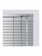 Elite Blinds 836056 Aluminum Blinds in Silver Color Width 100cm Height 100cm