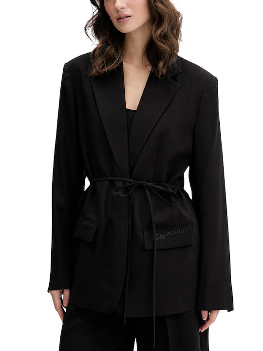 Karl Lagerfeld Women's Blazer Black