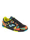 Top Flex Jr Kids Sports Shoes Running with Laces Black