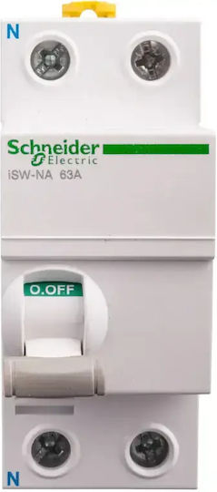 Modular Disconnector 63a 2p Isw-na Trigger Possible A9s70663