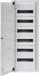 Metal Modular Switchgear 6x12 Surface Mounted Ip30 N+pe I Class Door White Kp-db-i-ms-612 White 29319 Metal Modular Switchgear 6x12 Surface Mounted Ip30 N+pe I Class Door White Kp-db-i-ms-612 White 29319