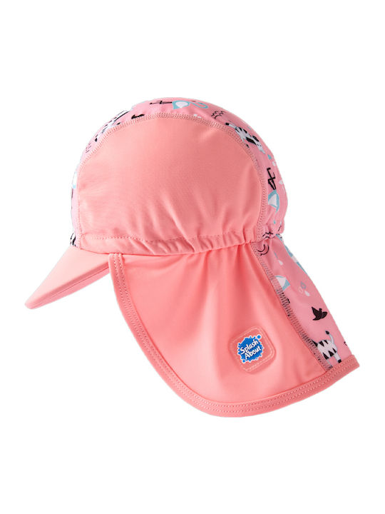Splash About Kids' Fabric Sunscreen Hat Pink