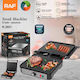 Raf Τοστιέρα για 2 Τοστ 2000W Inox