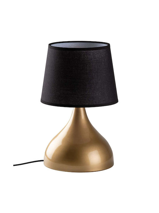 Opviq Gota Table Lamp for E27 Socket with Black...