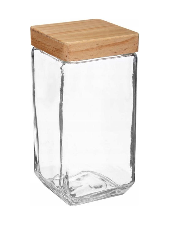 5Five 5Five Allgemeine Verwendung Glas Vasen mit Deckel Transparent 2000ml