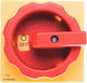 3p 63a 22kw Ac23a 400v Head Emergency Roller Mounting Roller Yellow-red 4 Holes 3ld2514-0tk53