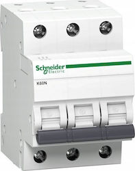 Superlock Schalter 3p C 50a 6ka AC K60n-c50-3 A9k02350 Superlock Schalter 3p C 50a 6ka AC K60n-c50-3 A9k02350