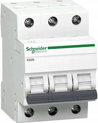 Superlock Switch 3p C 50a 6ka Ac K60n-c50-3 A9k02350