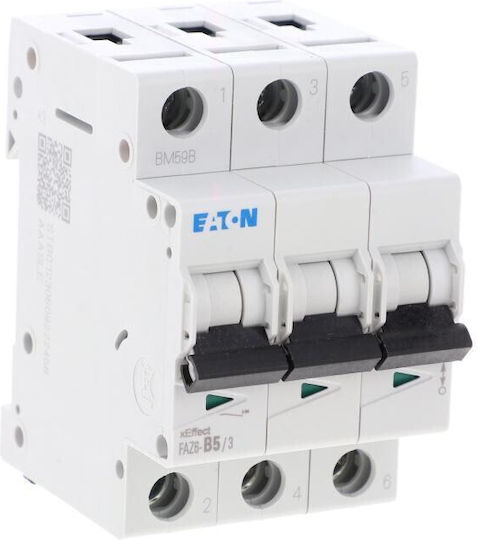 Power Switch 3p B 5a 6ka Faz6-b5/3 177585