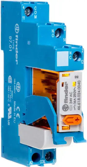 Relee De Fază Interface Seria 4c 16a 24v Ac 1w 4c.01.8.024.0060spa
