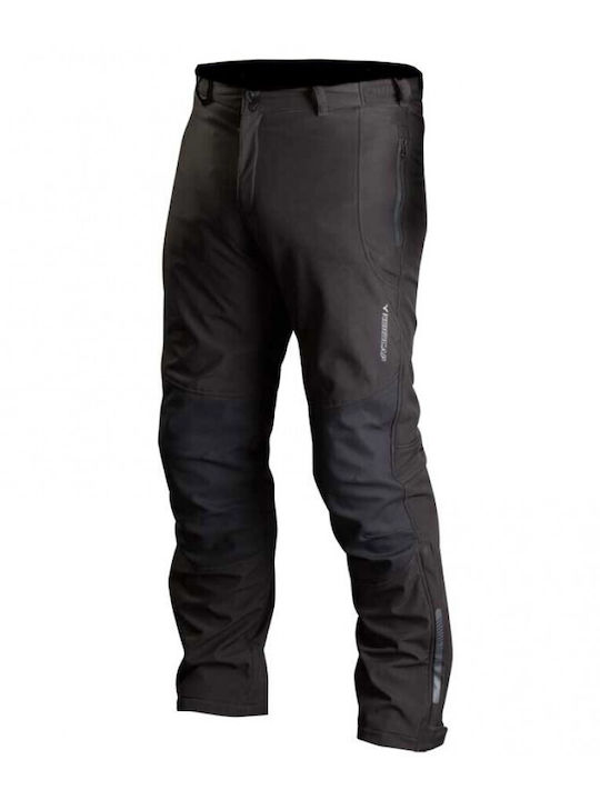Nordcode Citizen Short Softshell Ανδρικό Παντελόνι Χειμερινό Μαύρο