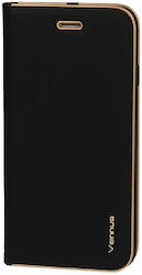 Huawei Mate 20 Mobile Phone Case Book Style Vennus Frame Magnetic Black Huawei Mate 20 Mobile Phone Case Book Style Vennus Frame Magnetic Black