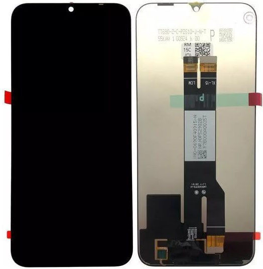 Ersatzbildschirm Xiaomi Redmi mit Touch-Mechanismus und Rahmen für Xiaomi Redmi 15c Poco C85 Schwarz