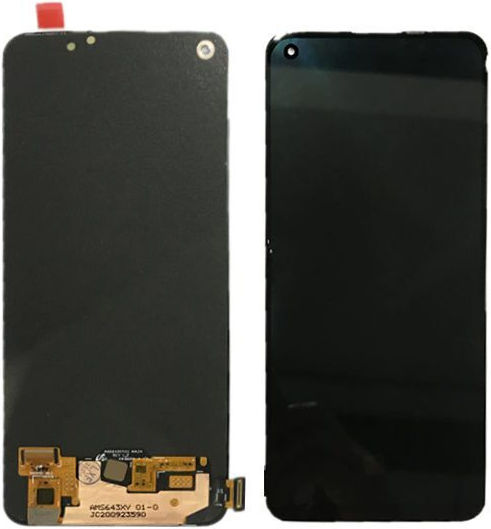 Ersatzbildschirm mit Touch-Mechanismus für Realme 8 / 8 Pro Schwarz