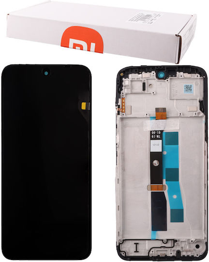 Xiaomi Ersatzbildschirm Mit Touch-Mechanismus Und Rahmen Für Redmi 15 5g Schwarz