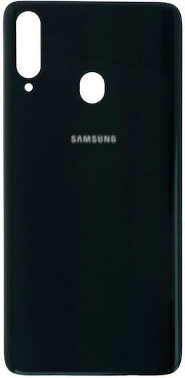 Samsung A207f Galaxy A20s Batterieabdeckung + Klebstoff Grün Original